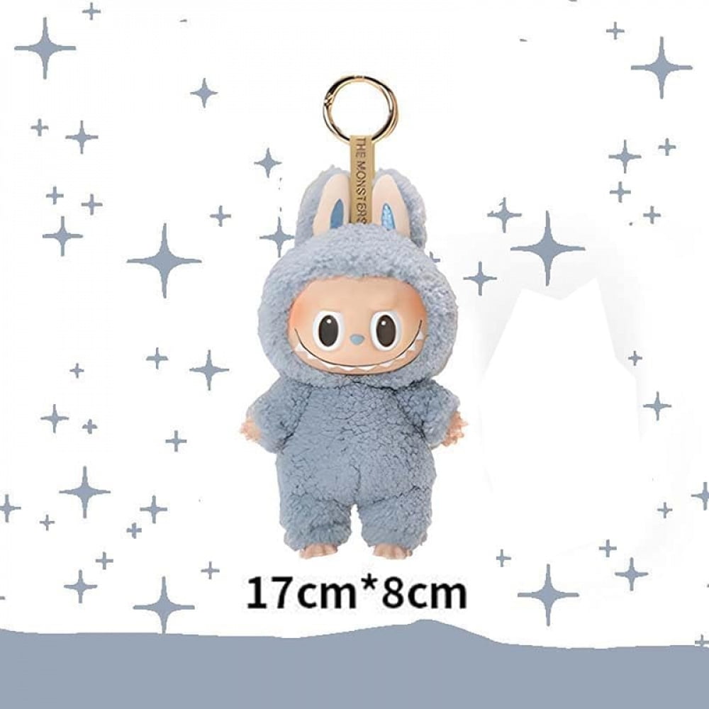 La The Monsters Exciting bubu Face Iabubu Plush Keychain Plush