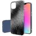 thumbnail image 1 of TalkingCase Slim Phone Case Compatible for Apple iPhone 14 Pro Max, Black Husky Fur Print, Lightweight, Flexible, Soft, Printed in USA, 1 of 7