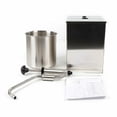 thumbnail image 2 of Stainless Sauce Dispenser Pump - 4L/4.2Qt for Melting Cheese and Hot Fudge (7.327.2410.04in), 2 of 11