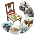 thumbnail image 7 of Salouo Avocado Lovers Wearing Umbrella for Chair Covers,Washable Seat Covers for Dining Room Chairs Seat Protector for Home, Hotel, Banquet-Two Pieces, 7 of 7
