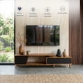 thumbnail image 3 of Mueble de TV  Easy Living Artem Puertas Negras, 3 of 5