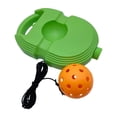 thumbnail image 4 of BAOSITY Solo Tennis Training Tennis Trainer Professional Exerciser with Ball Tennis Rebounder Tennis Training Tool for Outdoor Sports green, 4 of 8