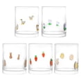 thumbnail image 2 of Tarmeek Easter Decor Glassware Set of 5, 12oz Clear Heat-Resistant Tumblers with Easter Designs for Holiday Parties & Daily Use Cups, Easter Decorations for Home, 2 of 9