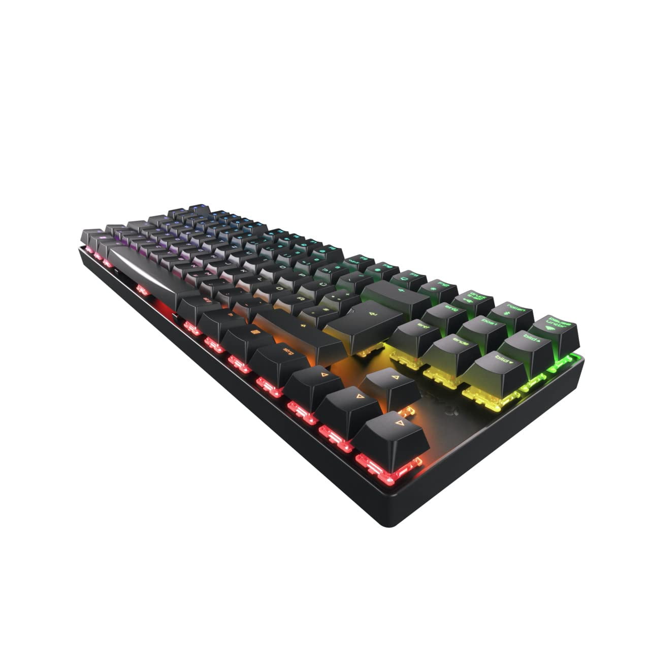 CHERRY MX 8.2 TKL, WIRELESS, MX RED RGB SWITCH, Black (g80-3882lyaus-2)