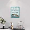 thumbnail image 3 of Sea Turtle Wall Art Blue Beach Ocean Bathroom Pictures Wall Decor Sea Turtle Shell Starfish Canvas Painting Rusitc Marine Framed Artwork for Bathroom Living Room Bedroom 12"x16", 3 of 6