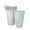 White, variant on DaHo 4pc 9.06'' Tall Galvanized Framhouse Planter w Handle Flower Plant Pot, Planter with Handle, Indoor or Outdoor, Garden, Patio, Decoration