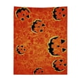 thumbnail image 2 of BiFandian Halloween Pumpkin Print Fleece Throw Blanket, Ultra-Soft Flannel Lightweight Pumpkin Couch Blanket, Halloween Decorative Soft Plush Throw for Halloween Party Sofa Bed Home Decor, 2 of 6