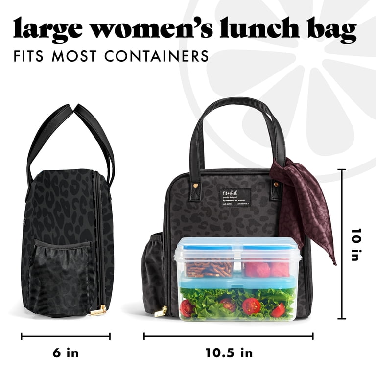 Fit & Fresh Wichita Large Insulated Lunch Bag with Scarf photo 6