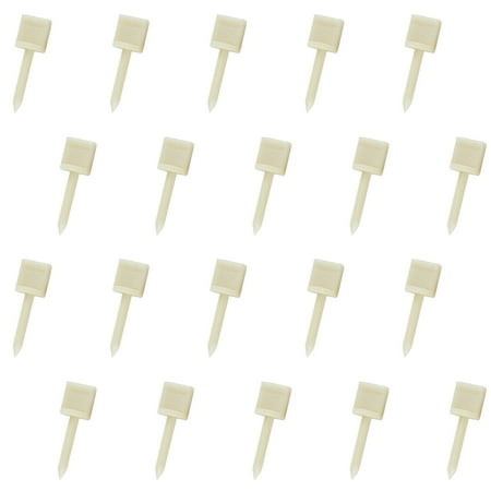 MLINS 20 Pcs Pins Archery Face Targets for Backyard Pellet Splatter White