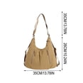 thumbnail image 3 of Large Capacity Tote Bag Style Casual Shoulder Bag Nylon Crossbody Bag Commute Work Backpack For Women, 3 of 6