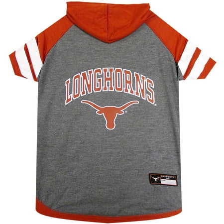 Texas Longhorns Dog Jersey - Pets First College Texas Longhorns Pet Hoody Tee Shirt, 4 Sizes Available