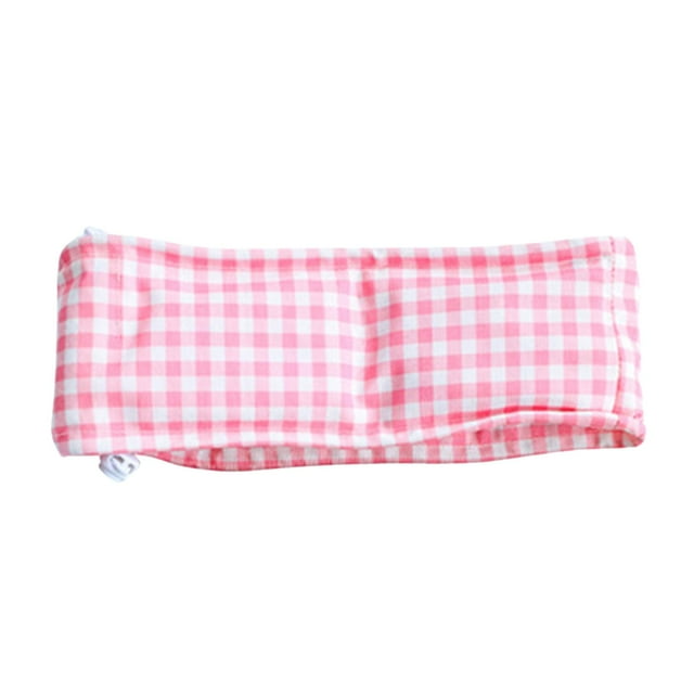 Pañuelo de verano para perros, transpirable, con compresas de hielo, cómodo disfraz para caminar en interiores y entrenar al aire libre. Rosa y M