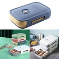 thumbnail image 3 of 1 huevera apilable para refrigerador. 02-Azul, 3 of 9