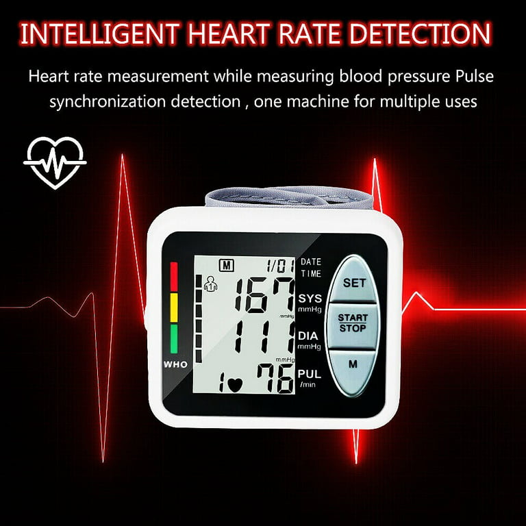 Good Neighbor Pharmacy Blood Pressure Monitor, Adult Wrist Cuff, Intelligent Inflation Technology, 2-Person Memory
