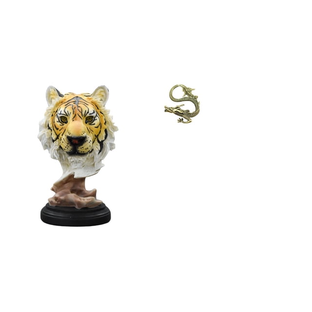 Escultura De Animal Moderna, Estatua De Cabeza De Latón Para Entrada, Sala De Estar, Estantería, Mesa, Pasillo, Dormitorio, Oficina, Decoración, Mini Mascota De Té Del Año 2024