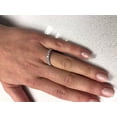 thumbnail image 5 of 3/4 Carat Round Diamond Pave Band Ring in 14k White Gold (G-H, SI1-SI2, cttw) Size 7.5, 5 of 7