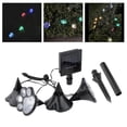 thumbnail image 4 of La impresión de del animal de 4 LED enciende la trayectoria solar de LED del jardín al aire libre luz colorida Cola Luces de huellas de patas, 4 of 8