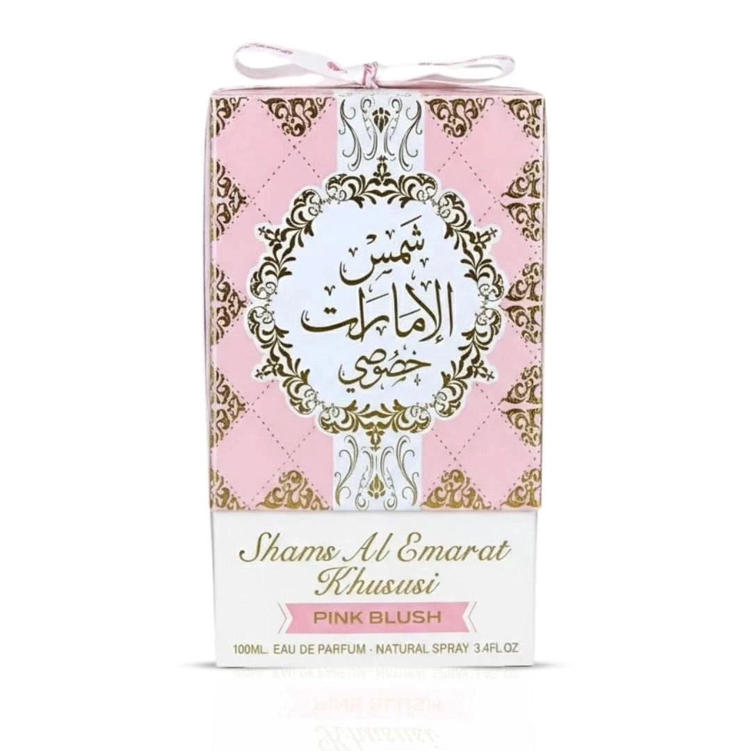 Pink Blush Shams Al Emarat Khususi Eau de Parfum Spray 100ml (3.4 oz) by Ard Al Zaafaran