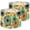 Color 2, variant on Linen Drum Lampshades Starfish Shell Teal Beach Nature Seashells Fishing Net 13"x13"x10" Light Shade for Table Lamps Floor Lamp Shades Lampshade Replacement Assembly Required