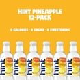 thumbnail image 3 of Hint Pineapple Flavored Water, 16 fl oz, 12 Pack Plastic Bottles, 3 of 12