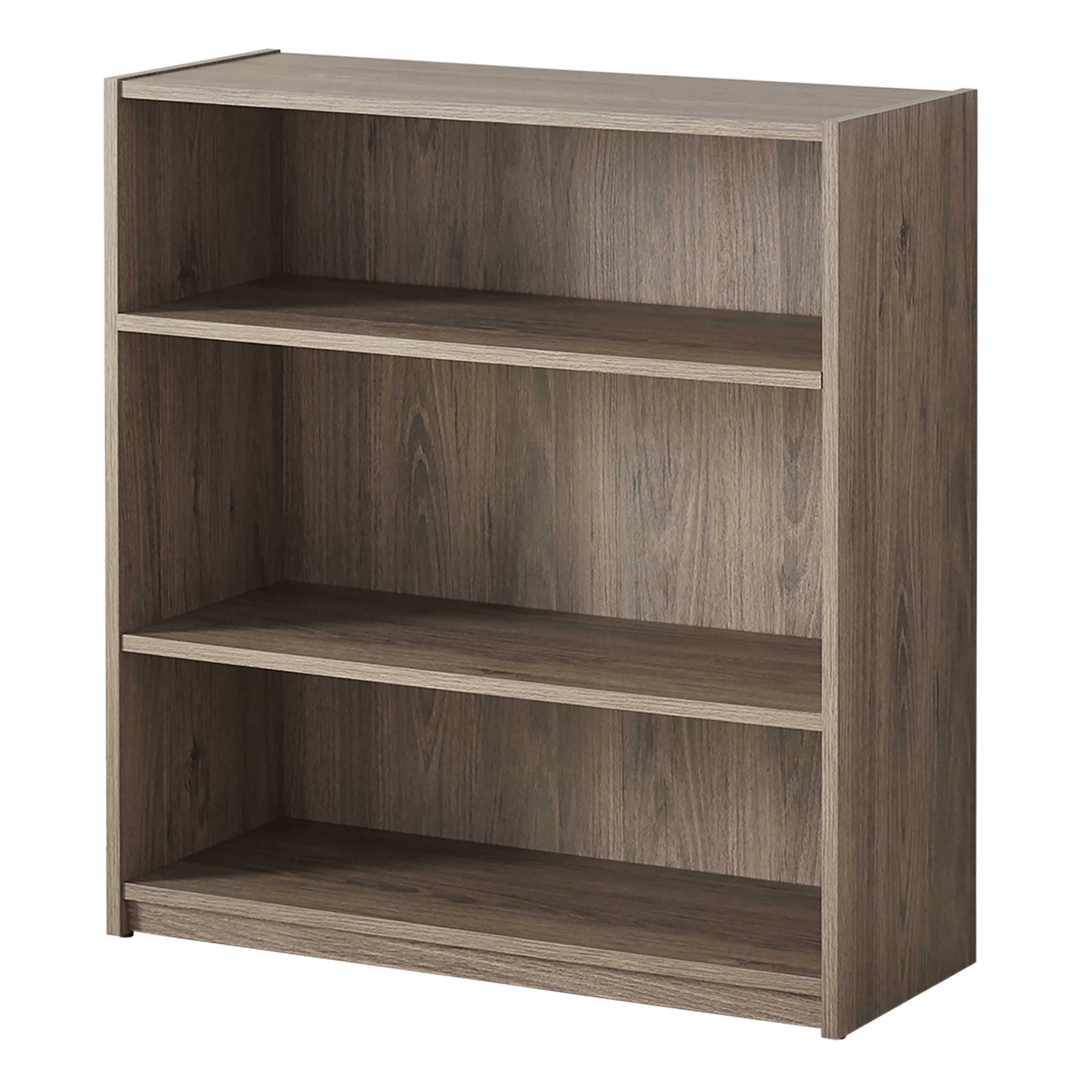 Mainstays 31 3 Shelf Standard Bookcase Espresso Com
