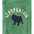 thumbnail image 2 of Aeropostale - Camiseta gráfica para hombre con cuello en V Bulldog, verde, pequeña Aeropostale Camiseta gráfica, 2 of 2