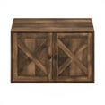 thumbnail image 4 of Furinno FH22302RBR Peli Farmhouse Cat Litter Box Enclosure, Rustic Brown, 4 of 6