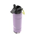 thumbnail image 4 of bubba Trailblazer Stainless Steel Water Bottle, Straw Lid Rubberized Purple, 24 fl oz., 4 of 5
