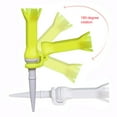 thumbnail image 3 of 2 Pcs 4-Prong Golf Tees Flexible Golf Tees Easy to Carry Rotatable Training Golf Tees Ball Holder Golf Accessories, 3 of 10