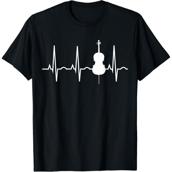 t-shirt Cello Player Shirt Cellist Heartbeat Orchestra Gift T-Shirt T-Shirt mens t shirt，black，women，funny，misfits，men，journey