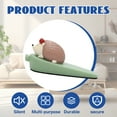 thumbnail image 4 of XIBUFE Not Easy Tip Over Rubber Door Stopper Green, 4 of 7