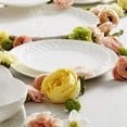 thumbnail image 3 of Lenox Wicker Creek Casual White Wicker Creek Round 9.25" Bone China Accent Plates (4 Count), 3 of 5
