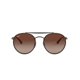 thumbnail image 3 of LENTES DE SOL RAY BAN BLAZE ROUND DOUBLE BRIDGE RB3614N 914413 CAFE cafe, 3 of 5