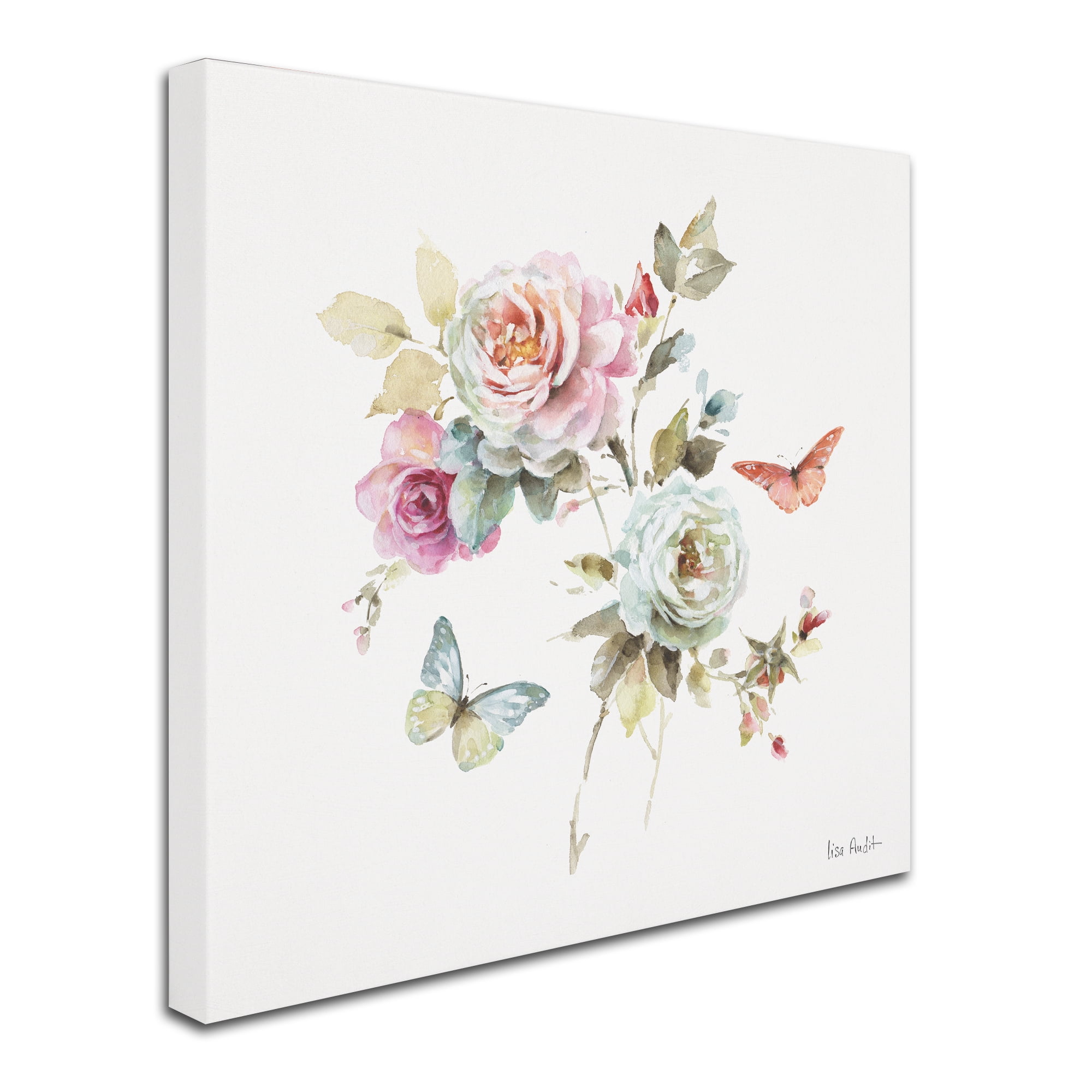 Trademark Fine Art 'Beautiful Romance VII' Canvas Art by Lisa Audit