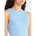 thumbnail image 3 of No Boundaries Fitted Crewneck Tank Top, Women’s, 3 of 4