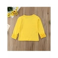 thumbnail image 3 of Hirigin Toddler Baby Girl Puff Sleeve Solid Color Tee Tops T-Shirt Clothes, 3 of 3