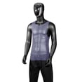thumbnail image 7 of Alkepwun Tank Tops for Men Sparkly Sheer Sexy Mesh Rhinestone Muscle Shirts Summer Sleeveless Round-Neck Party Nightclub Top, 7 of 7