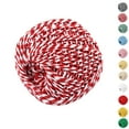 thumbnail image 4 of facefd 1.5mm 100m Cotton Thread Double Colors Cord Handicraft Woven String Strap Rope Wire DIY Supplies, 4 of 9