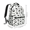 thumbnail image 2 of Fotbe Border Collie Dog Pattern Casual Backpack for School, Travel, and Outdoor Activities - Durable, Lightweight, and Comfortable, 2 of 5