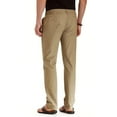 thumbnail image 4 of Men‘s Slim Fit Straight Leg Pants Elastic Waist Drawstring Pants Casual Business Work Trousers, 4 of 6