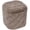 Brown, variant on Aria Home Modern Tufted Cube Ottoman with Storage, Upholstered Footrest 15" Stool, Brown