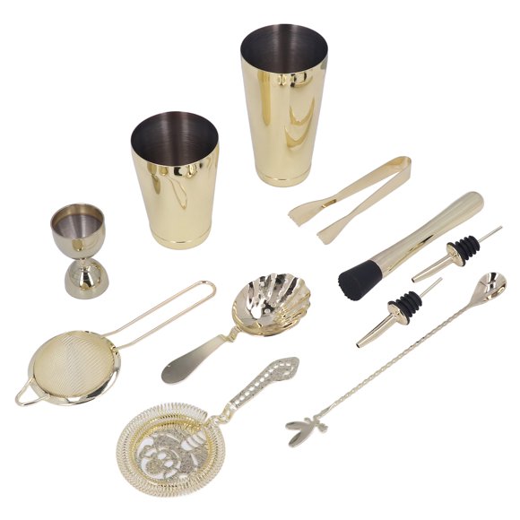 Cocktail Shaker Set,11PCS Cocktail Shaker Set Cocktail Mixer Kit Cocktail Shaker Industry-Leading Standards