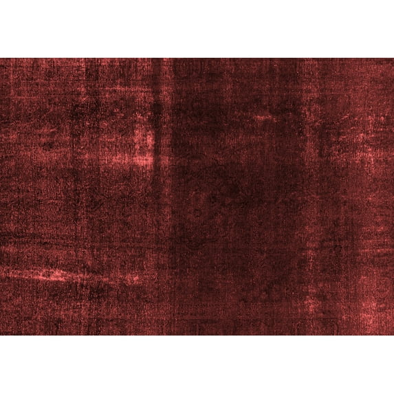 Ahgly Company Machine Washable Indoor Rectangle Persian Red Bohemian Area Rugs, 5' x 8'
