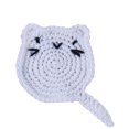 thumbnail image 1 of Boisson Absorbante au Crochet Cartoon Chat Résistant à la Chaleur Protection Antidérapante Table, 1 of 8