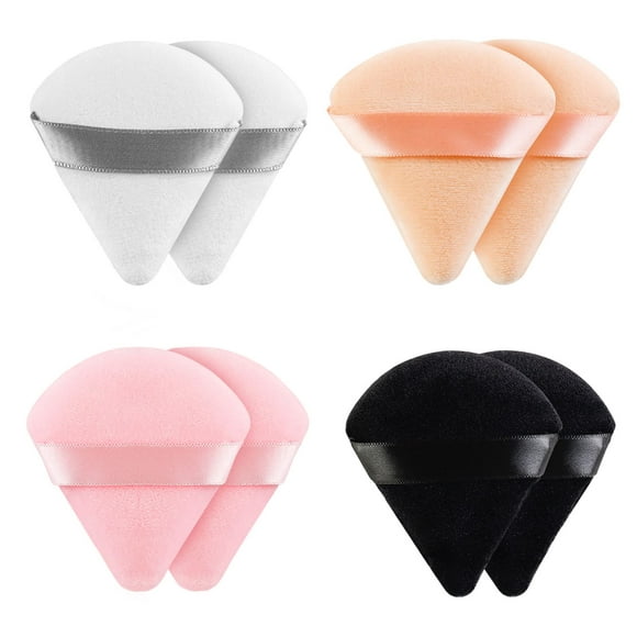 Base cosmética Makeup Puff MMQ Triangle Velour x8