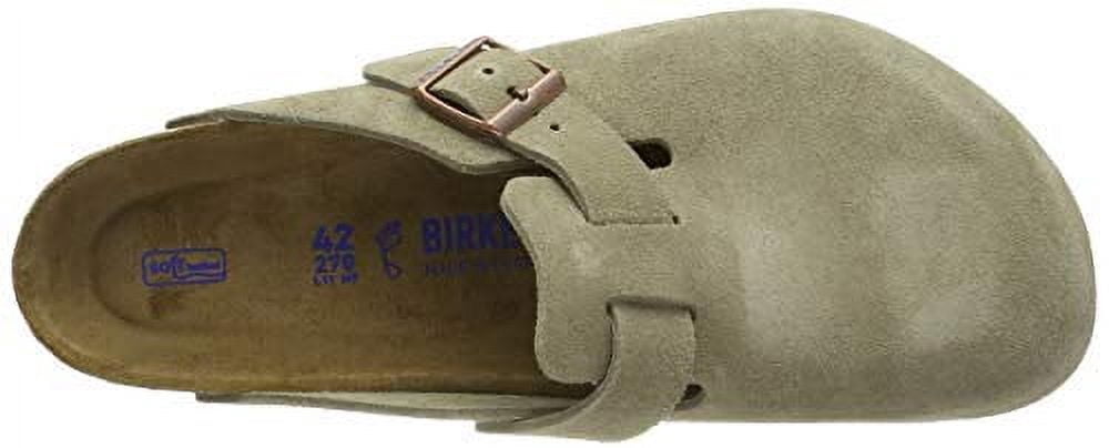Birkenstock 0560771: Men's Boston SFB Sandals, Taupe