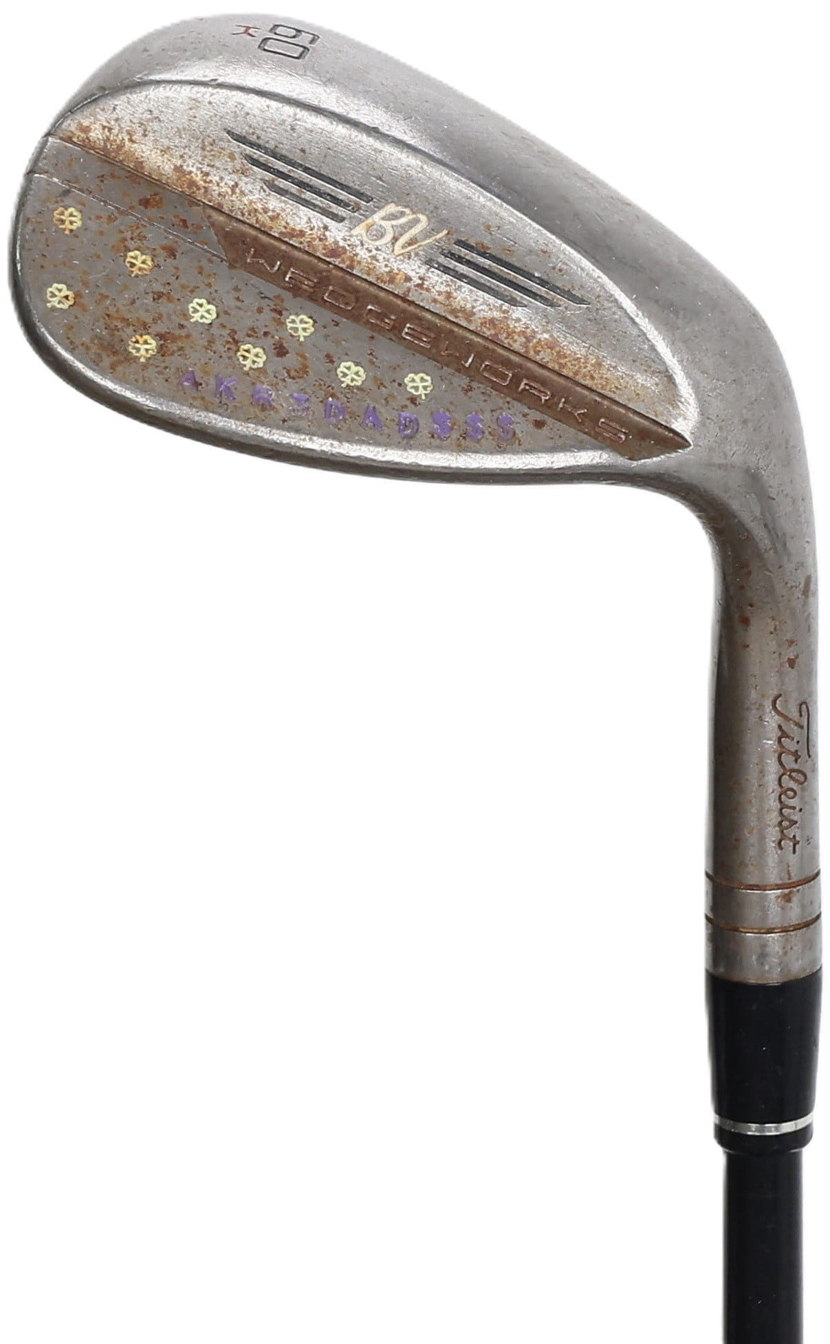 Pre-Owned Titleist Vokey WedgeWorks Raw K Grind 60* Lob Wedge 60-6