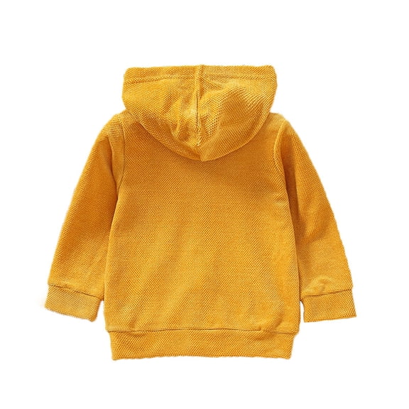Vedolay Top Toddler Girl's Solid Coat Elegant Collar Double Jacket Wool Coat,Yellow 3-4 Years
