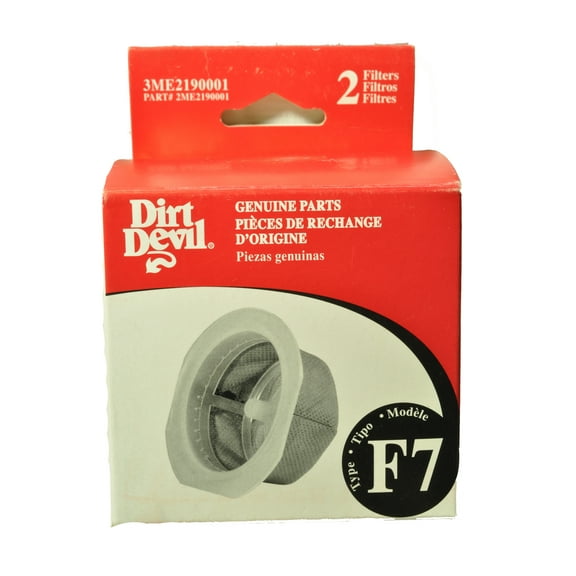 Dirt Devil Vacuum Cleaner Type F7 Filter