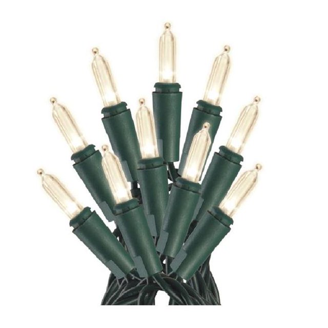 Celebrations 9046470 Staylit LED Net Christmas Light Set, Cool White - 100 Count